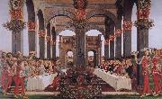 Sandro Botticelli The story of the wedding scene china oil painting artist